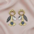 Midnight Sky Chalcedony Earrings