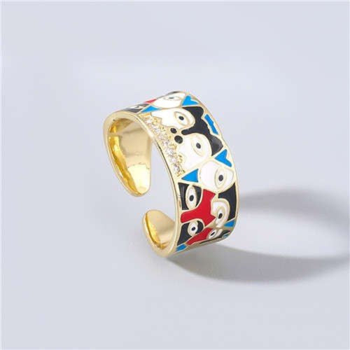 Adorable Cartoon Prints Unique Design Party Fashion Ring - Sweetheart Jewel