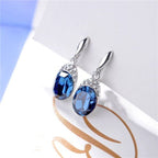 Austrian Crystal Water - drop Earrings - Sweetheart Jewel