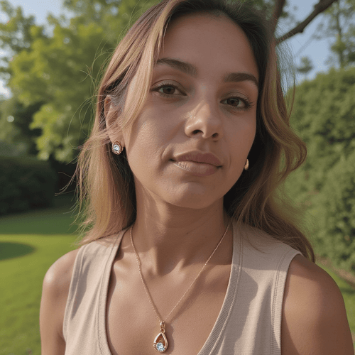 Austrian Rhinestone and Crystal Necklace and Earrings Set - Sweetheart Jewel