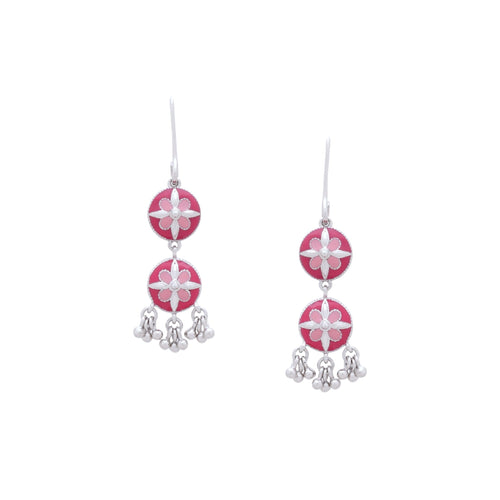 Blushing Blossom Drop Earrings - Sweetheart Jewel