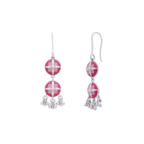 Blushing Blossom Drop Earrings - Sweetheart Jewel
