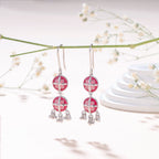 Blushing Blossom Drop Earrings - Sweetheart Jewel