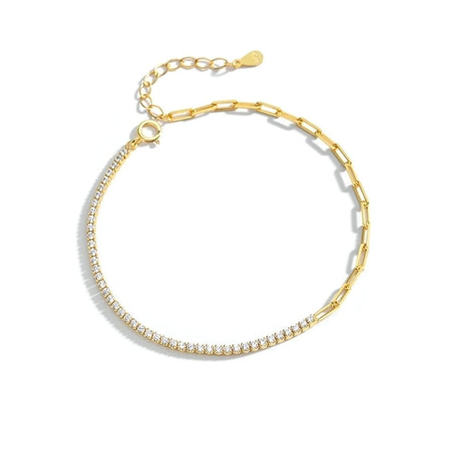 Classic Style Sterling Silver Bracelet - Sweetheart Jewel