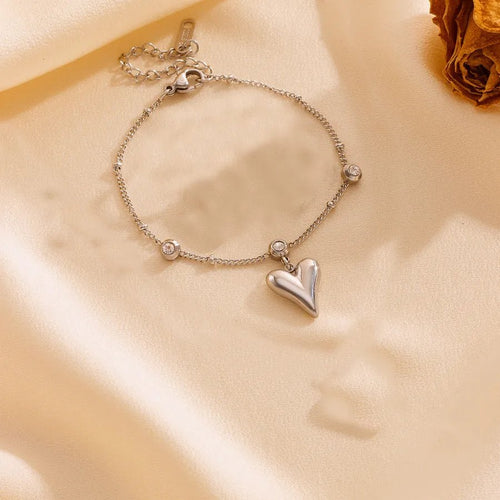 Cute Heart Bracelet - Sweetheart Jewel