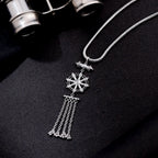 Dharma Wheel Balance Necklace - Sweetheart Jewel