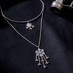 Divine Diya Blossom Necklace - Sweetheart Jewel