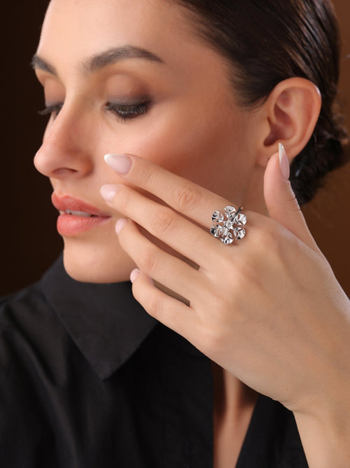 Divine Diya Ring - Sweetheart Jewel