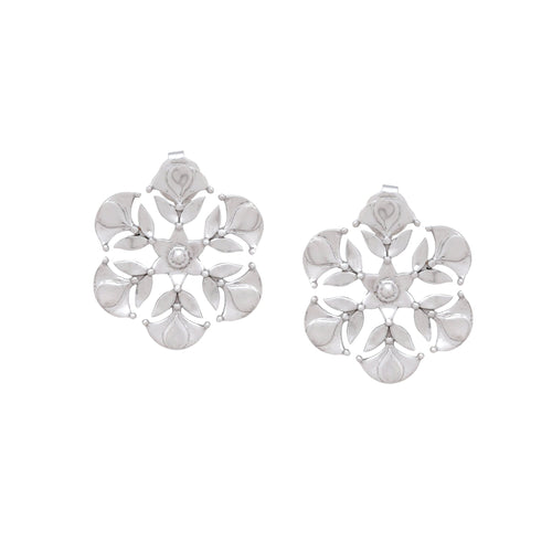 Divine Diya Stud Earrings - Sweetheart Jewel