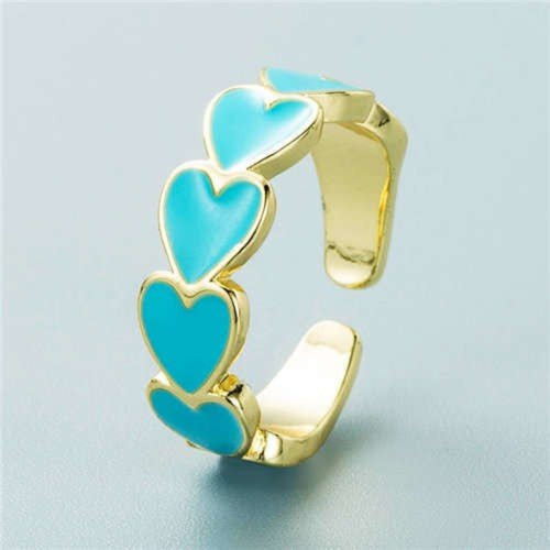 Divine Hearts Open - end Ring - Sweetheart Jewel