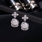 Dreamcatcher Lotus Jhumka Earrings - Sweetheart Jewel