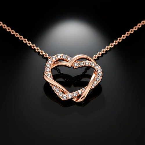 Eternal Romance Heart Pendant Necklace - Sweetheart Jewel