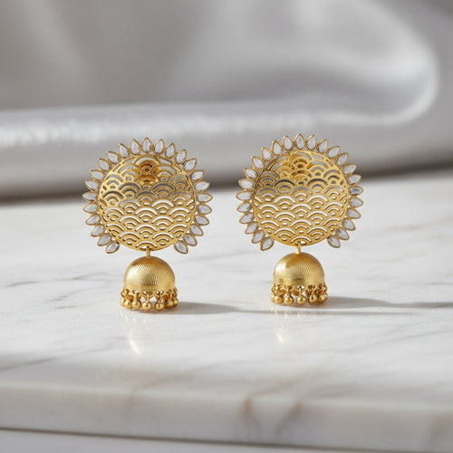 Eternal Shine Filigree Earrings - Sweetheart Jewel