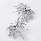 Feather Star 18k Earrings - Sweetheart Jewel