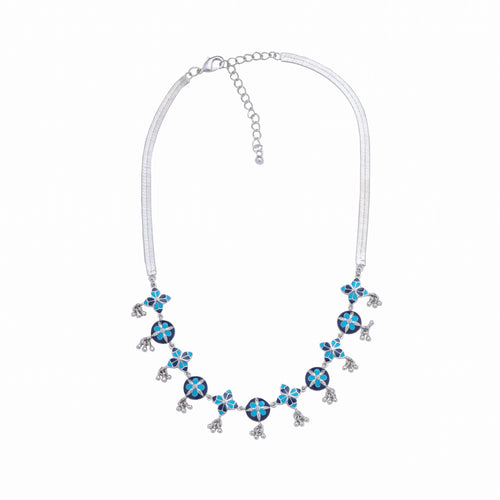 Floral Radiance Necklace and Earrings Set - Sweetheart Jewel