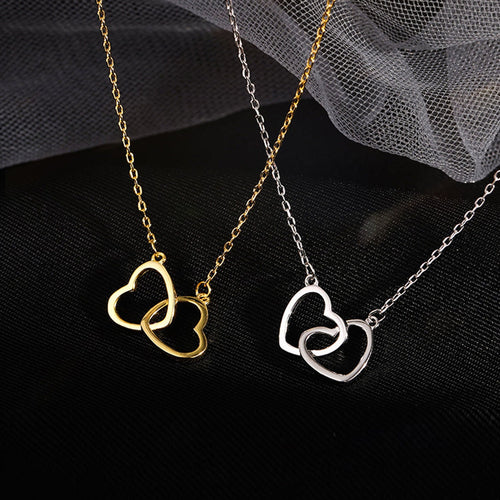 Forever Connected Heart Necklace - Sweetheart Jewel