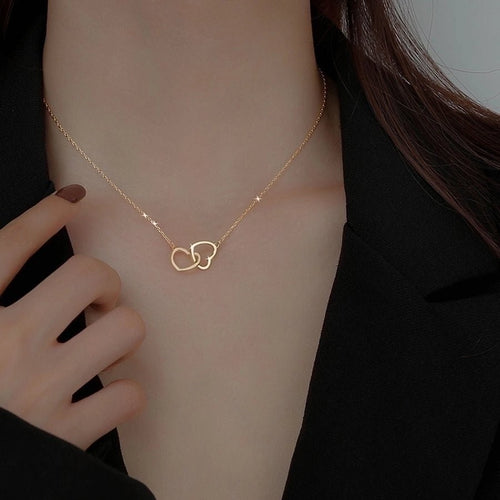 Forever Connected Heart Necklace - Sweetheart Jewel