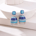 Fortress Filigree Jhumka Earrings - Sweetheart Jewel