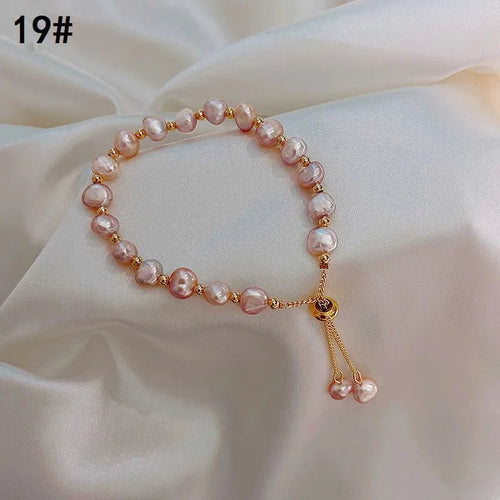 Freshwater Pearl Charming Bracelet - Sweetheart Jewel