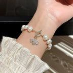 Freshwater Pearl Charming Bracelet - Sweetheart Jewel