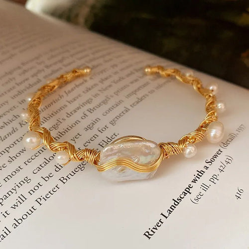 Freshwater Pearl Charming Bracelet - Sweetheart Jewel