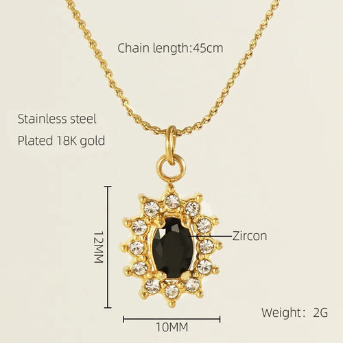 Glamours Girl Shine Necklace - Sweetheart Jewel