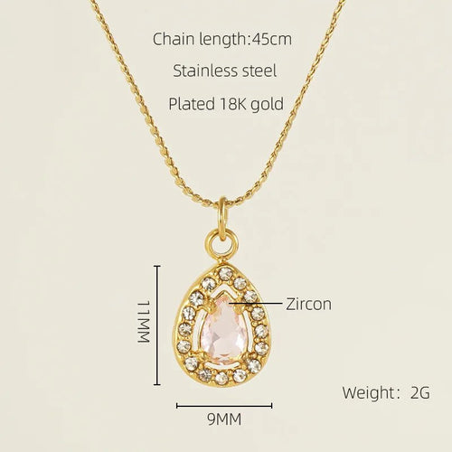 Glamours Girl Shine Necklace - Sweetheart Jewel