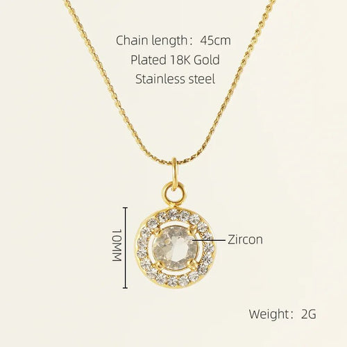 Glamours Girl Shine Necklace - Sweetheart Jewel