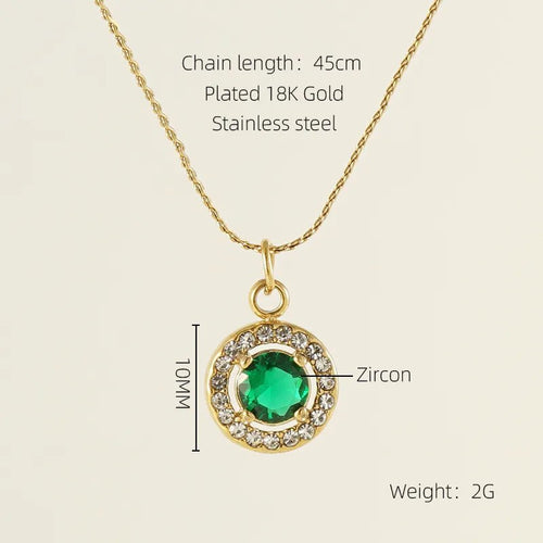 Glamours Girl Shine Necklace - Sweetheart Jewel