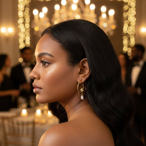 Golden Blossom Earrings - Sweetheart Jewel