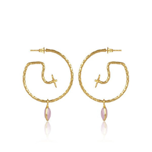 Golden Blossom Earrings - Sweetheart Jewel