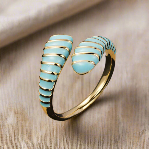 High Fashion Creative Cobra Open - end Ring - Sweetheart Jewel