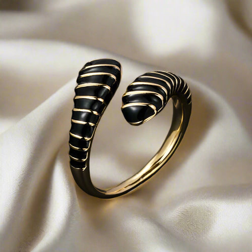High Fashion Creative Cobra Open - end Ring - Sweetheart Jewel