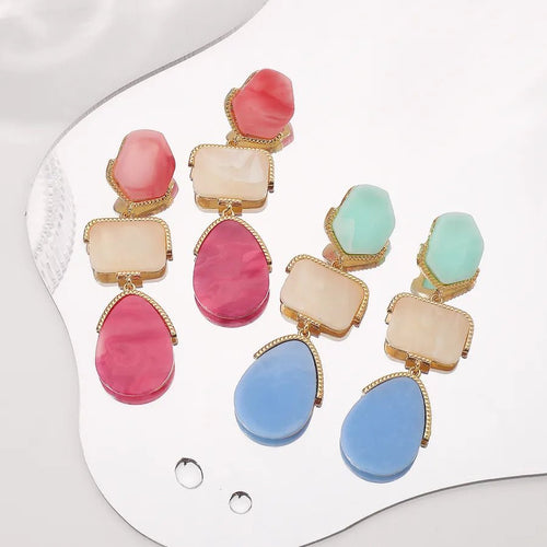Honeyglow Statement Earrings - Sweetheart Jewel