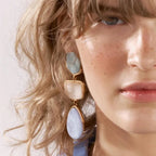 Honeyglow Statement Earrings - Sweetheart Jewel