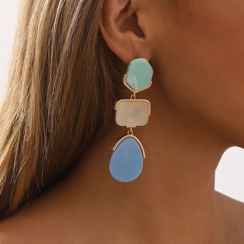 Honeyglow Statement Earrings - Sweetheart Jewel