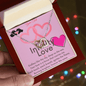 Infinity Connected Heart Necklace - Sweetheart Jewel