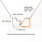 Infinity Connected Heart Necklace - Sweetheart Jewel