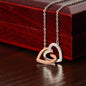 Infinity Connected Heart Necklace - Sweetheart Jewel