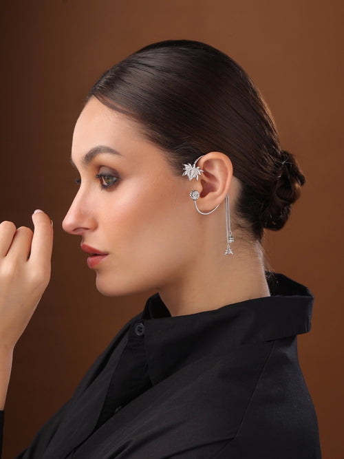 Lotus of life Ear Cuffs - Sweetheart Jewel