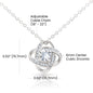 Love Knot Necklace - Sweetheart Jewel