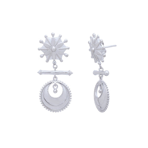 Lunar Starlight Dangler Earrings - Sweetheart Jewel