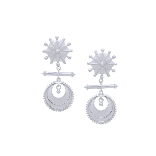 Lunar Starlight Dangler Earrings - Sweetheart Jewel