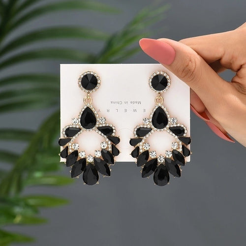 Luxurious Chandelier Drop Earrings - Sweetheart Jewel