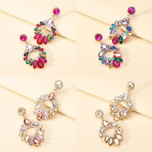 Luxurious Chandelier Drop Earrings - Sweetheart Jewel