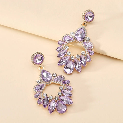 Luxurious Chandelier Drop Earrings - Sweetheart Jewel