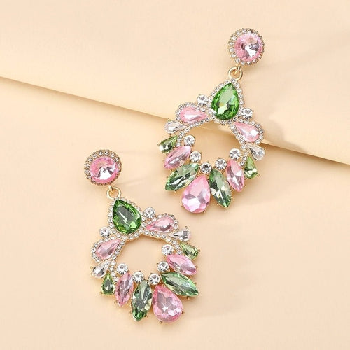 Luxurious Chandelier Drop Earrings - Sweetheart Jewel