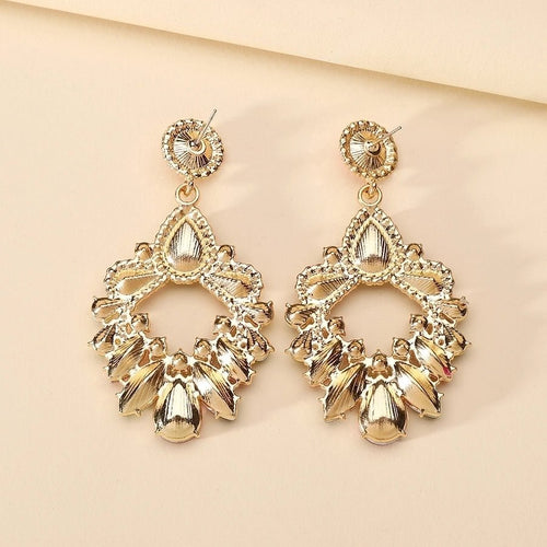 Luxurious Chandelier Drop Earrings - Sweetheart Jewel