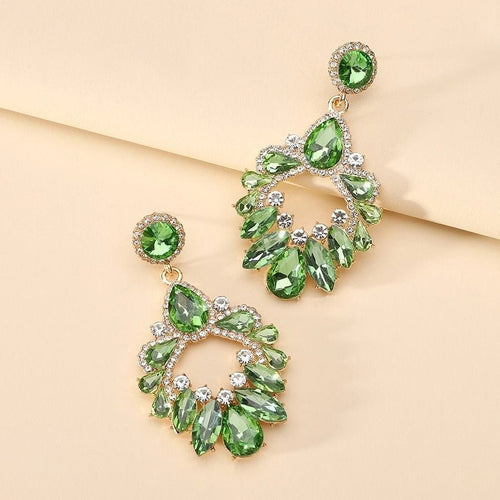 Luxurious Chandelier Drop Earrings - Sweetheart Jewel