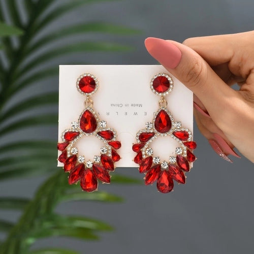 Luxurious Chandelier Drop Earrings - Sweetheart Jewel